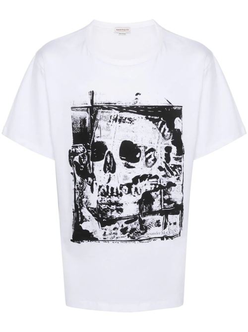 Men's print t-shirt Alexander McQueen | 781988QTABA0909